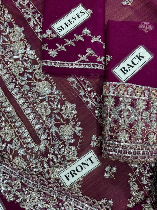 NEW ARRIVAL ASIM JOFA CHIFFION FABRIC - Image 3