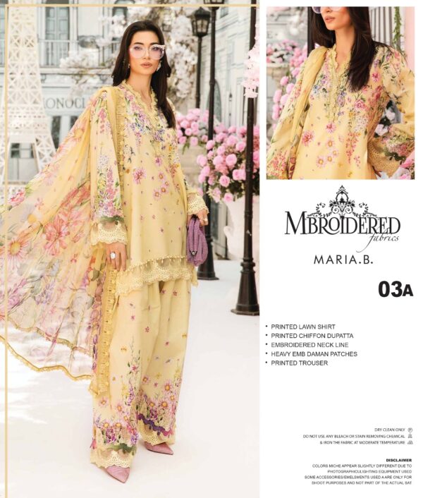 NEW ARRIVAL MARIA B LAWN FABRIC