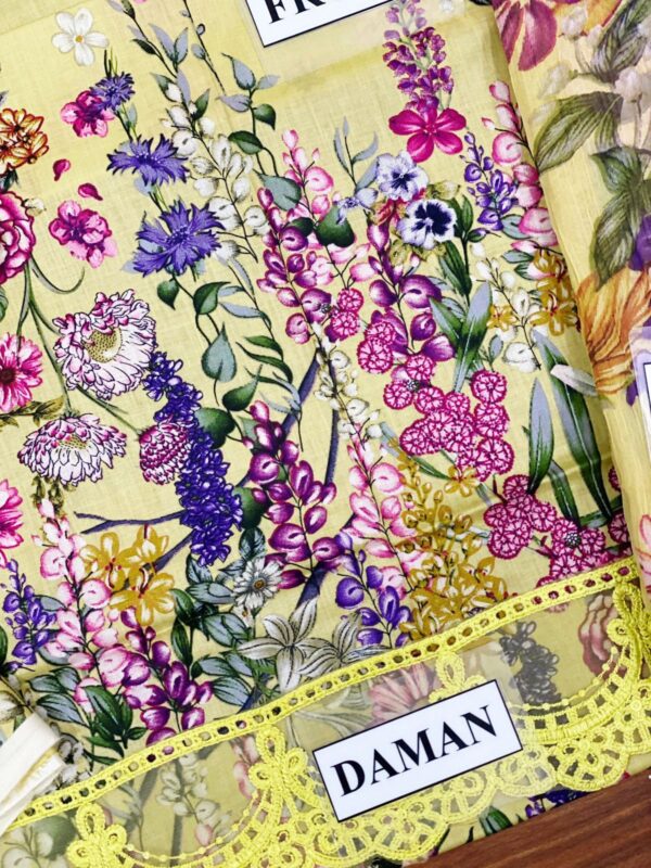 NEW ARRIVAL MARIA B LAWN FABRIC - Image 5