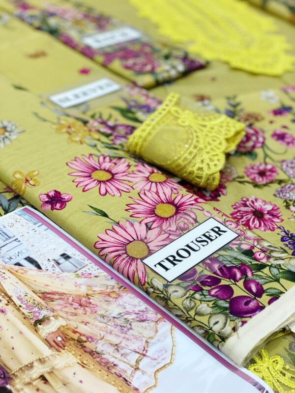 NEW ARRIVAL MARIA B LAWN FABRIC - Image 3