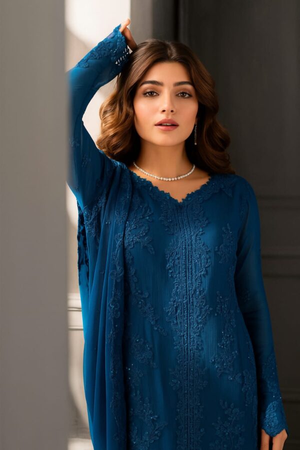 AZURE CHIFFION WEDDING COLLECTION - Image 2