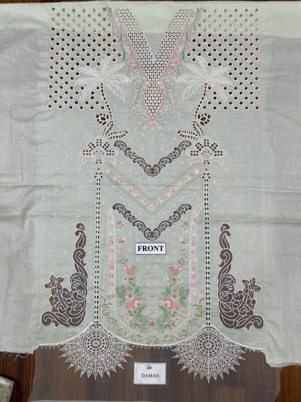 NEW ARRIVAL BIN ILYAS LAWN COTTON CHIKANKARI - Image 6