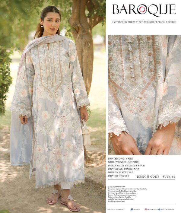 BAROOQUE LUXURY LAWN COLLECTION