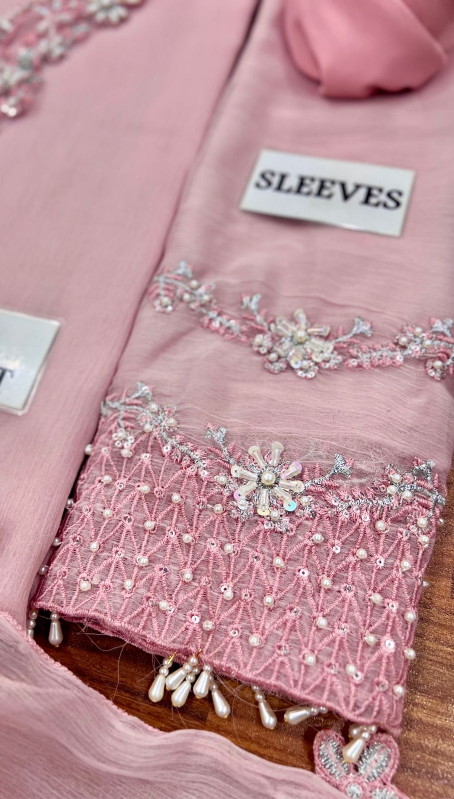 BAROOQUE LUXURY CHIFFON HAND EMBELLISHED FESTIVE COLLECTION - Image 5