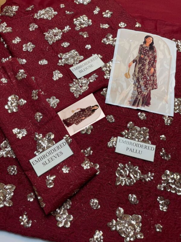 JAZMINE EXCLUSIVE SAREE (MASTER QUALITY) - Image 4