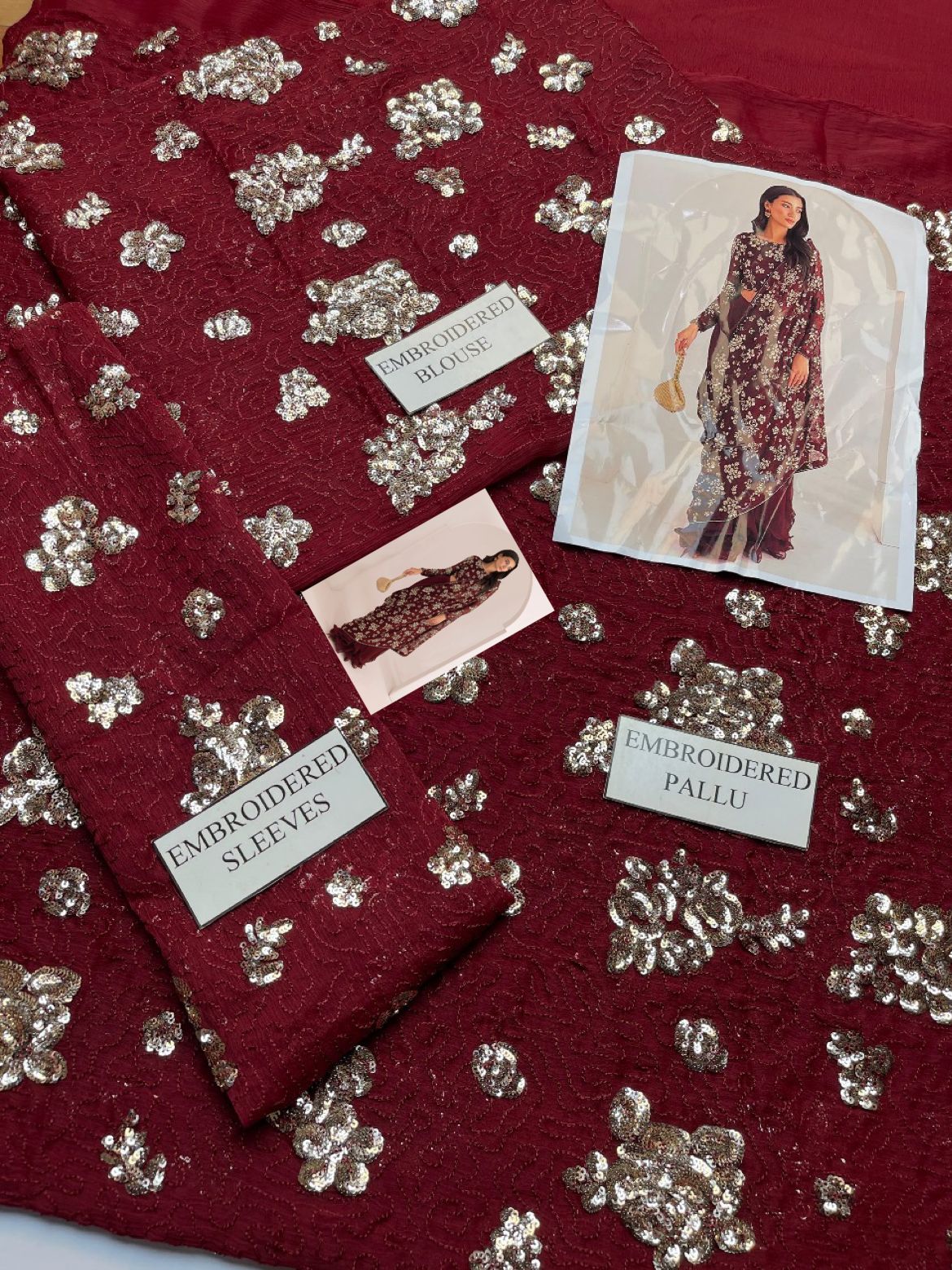 JAZMINE EXCLUSIVE SAREE (MASTER QUALITY) - Image 4