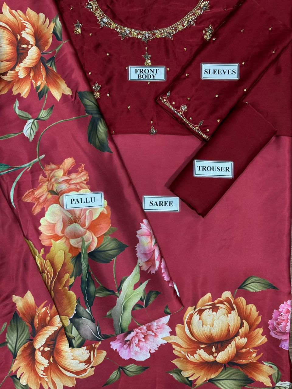 LULUSAR SILK COLLECTION NEW SAREE - Image 2