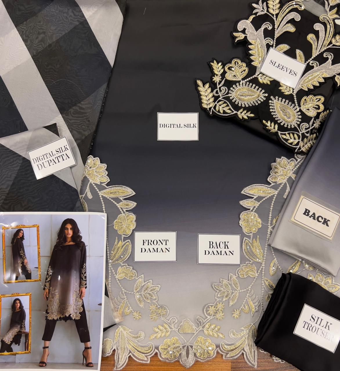 PEACOCK ITS TIME TO GIVE A NEW TRENDY LOOK 👀 2 COLORS AVAILABLE - Image 3