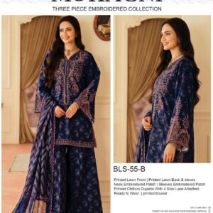 NEW ARRIVAL MOHAGNI LAWN EMB DUPPTTA 9MM WORK
